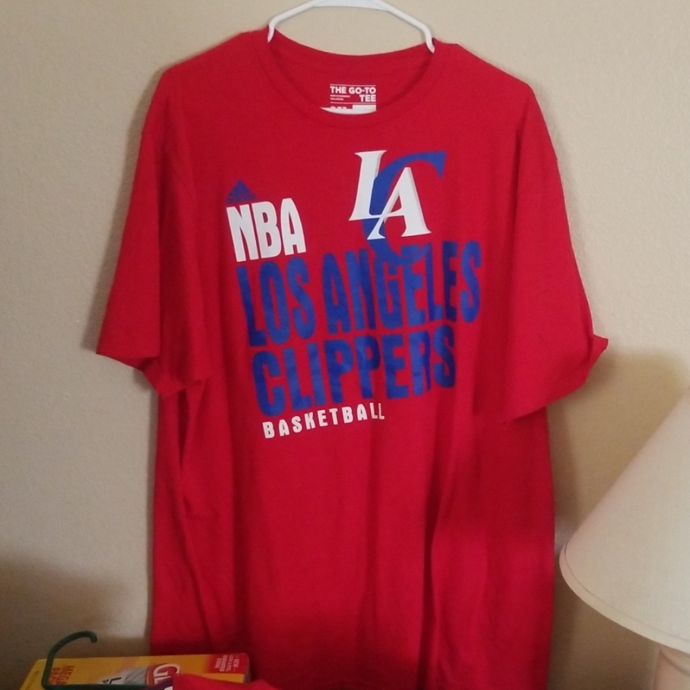 Adidas brand Los Angeles Clippers tee
